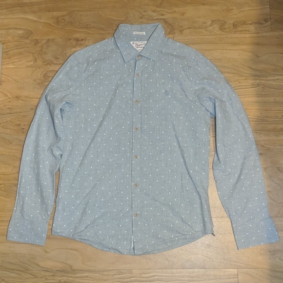 Original Penguin Other - Original Penguin Heritage Slim Fit Spotted L/S